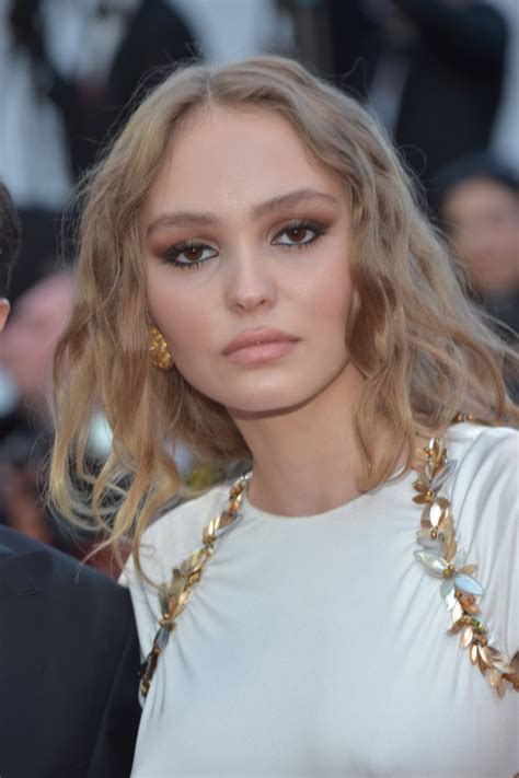 lily rose depp nudity|Braless Lily Rose